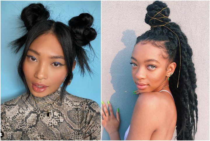 10 Stylish Top Knot Hairstyles For Every Hair Type