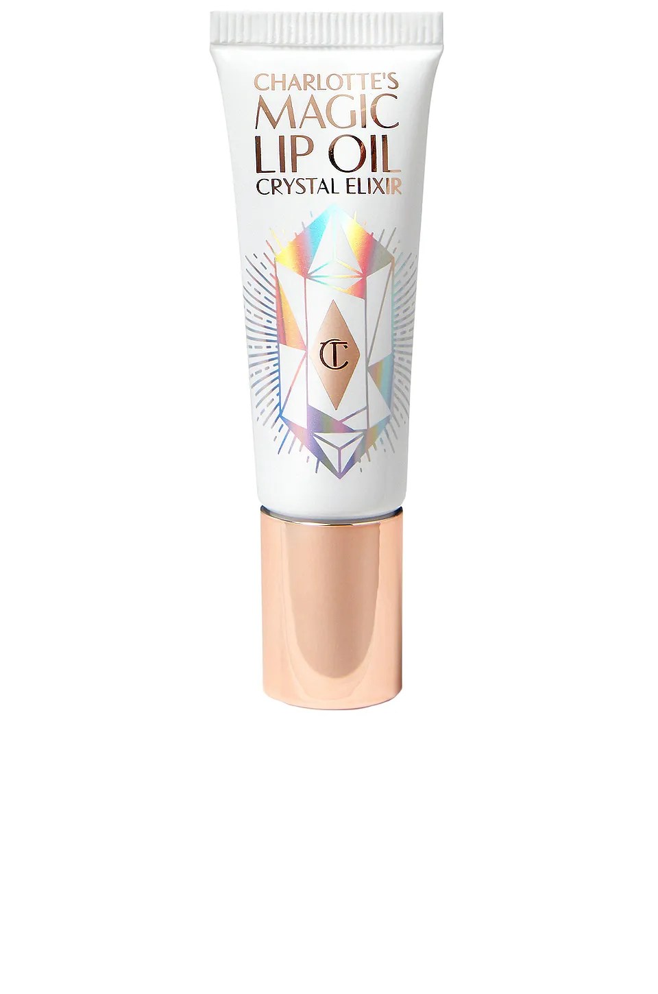 Charlotte Tilbury, Charlotte’s Magic Lip Oil Crystal Elixir (Source: www.revolve.com)