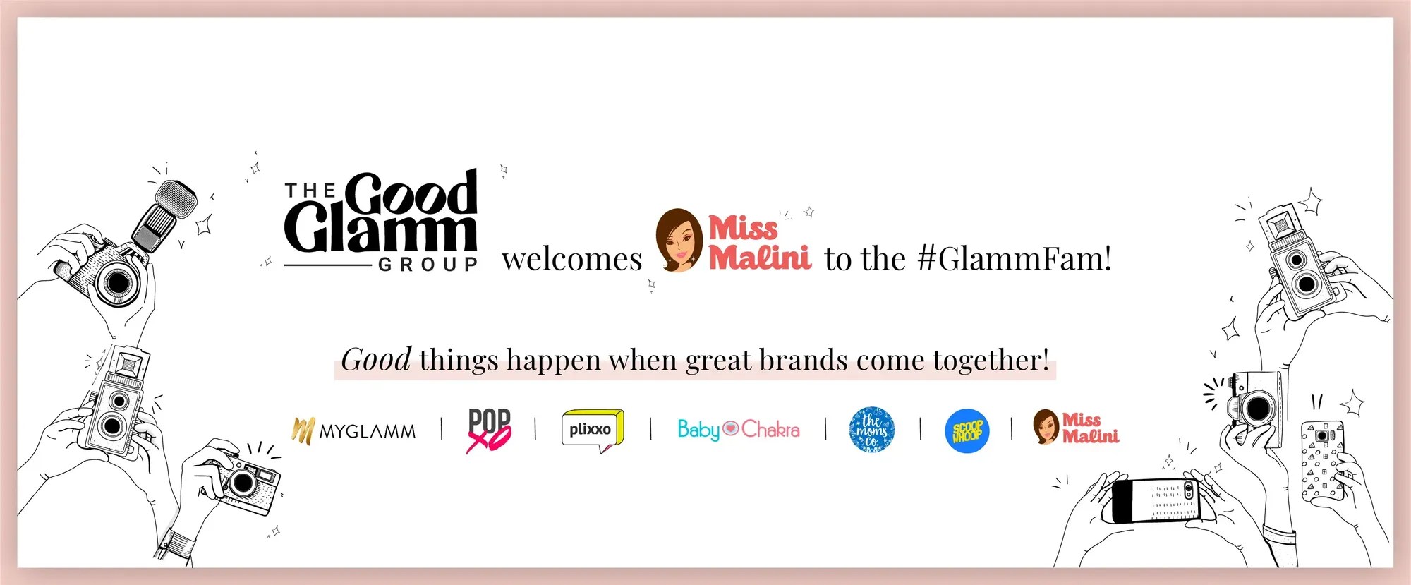 The Good Glamm Group welcomes MissMalini to the #GlammFam!