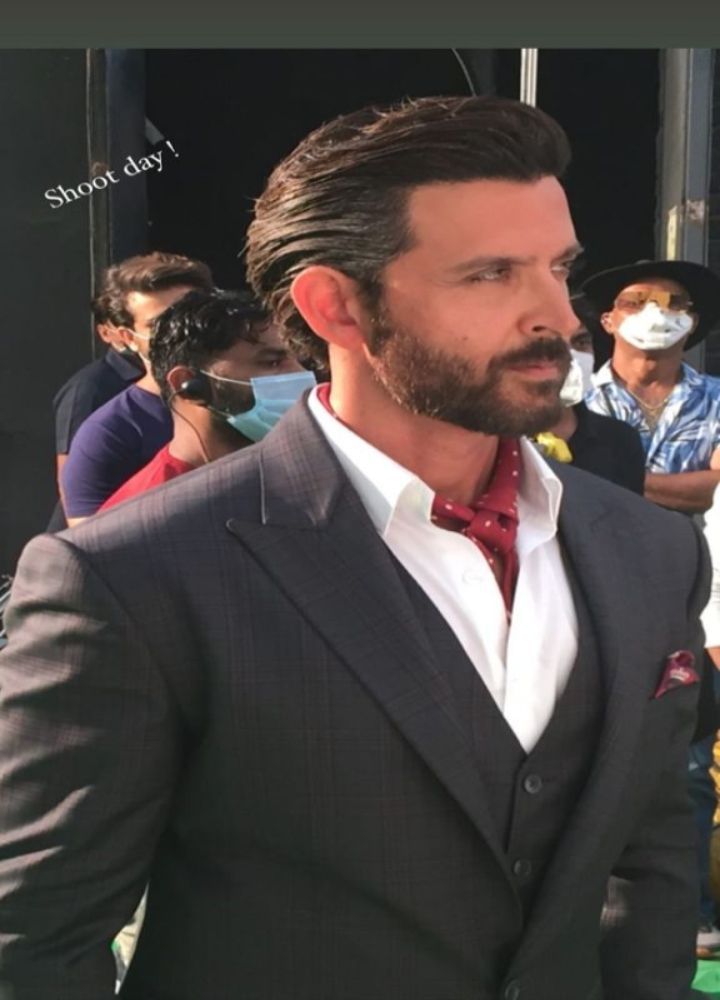 Photo: Hrithik Roshan Treats His Fans With Pictures From The Sets Of His Upcoming Film
