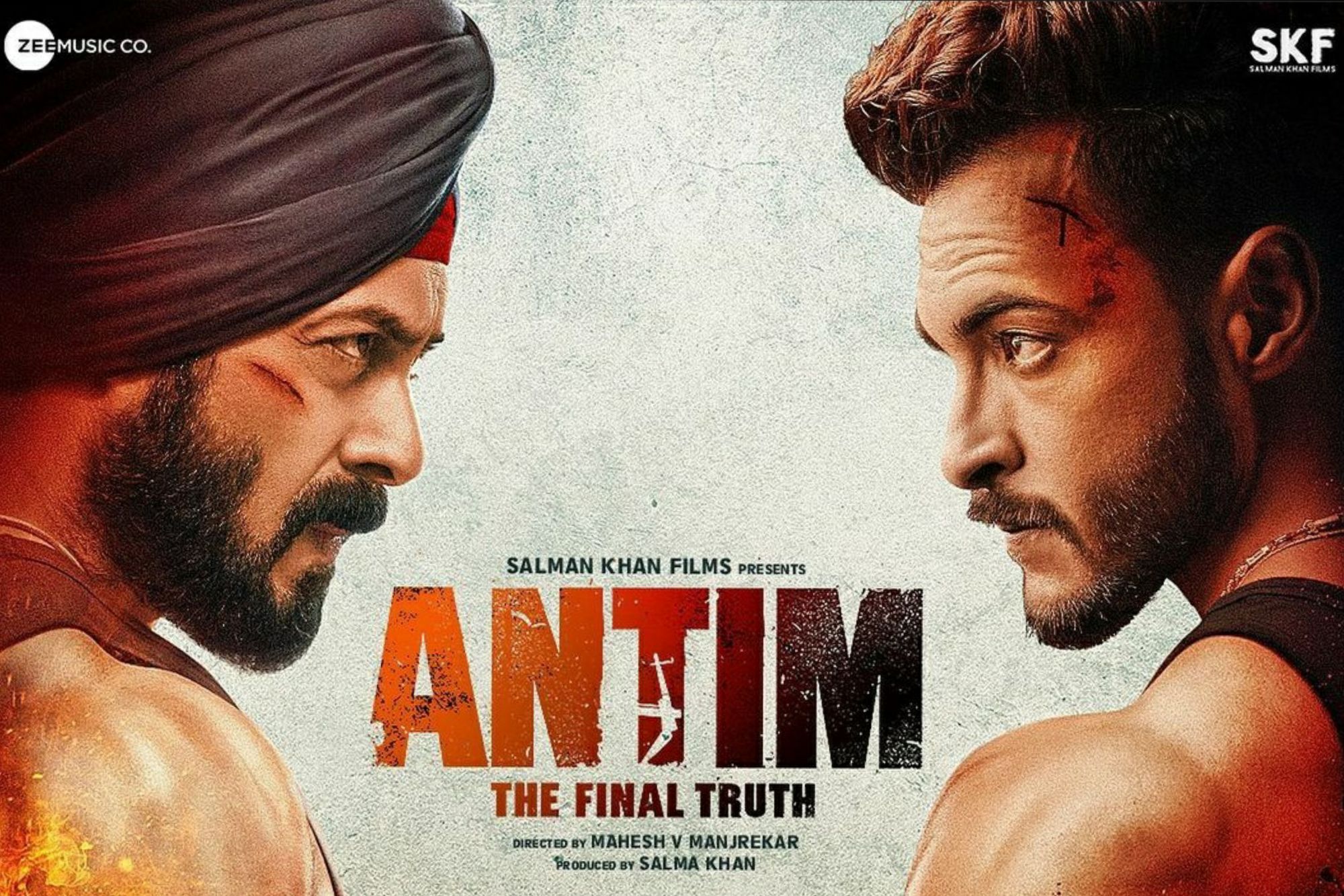 सलमान खान और आयुष शर्मा ने एक शानदार मोशन पोस्टर के साथ कि अपनी फिल्म ‘अंतिम: द फाइनल ट्रुथ’ की रिलीज़ डेट अनाउंस