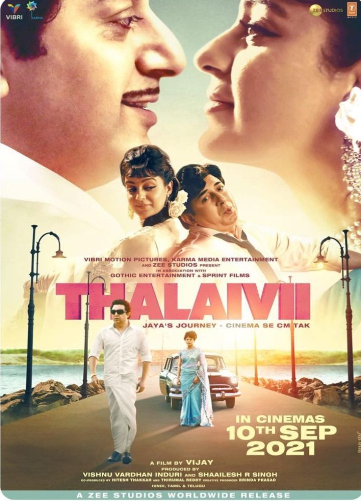 Thalaivii Poster (Source: Instagram | @kanganaranaut)
