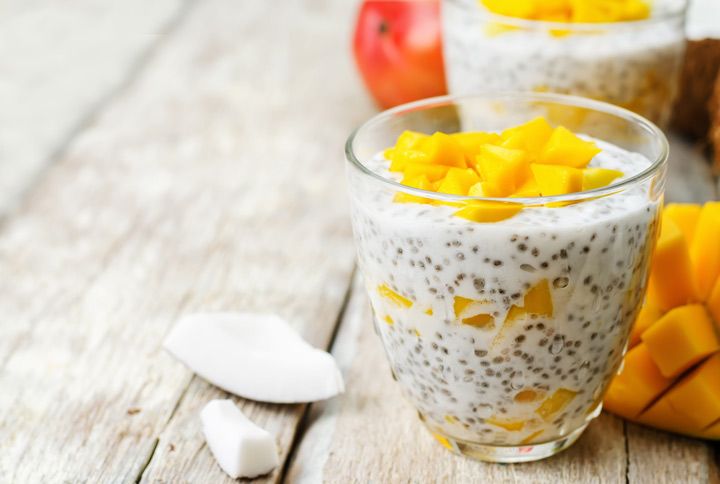 Mango Chia Pudding by Nataliya Arzamasova | www.shutterstock.com