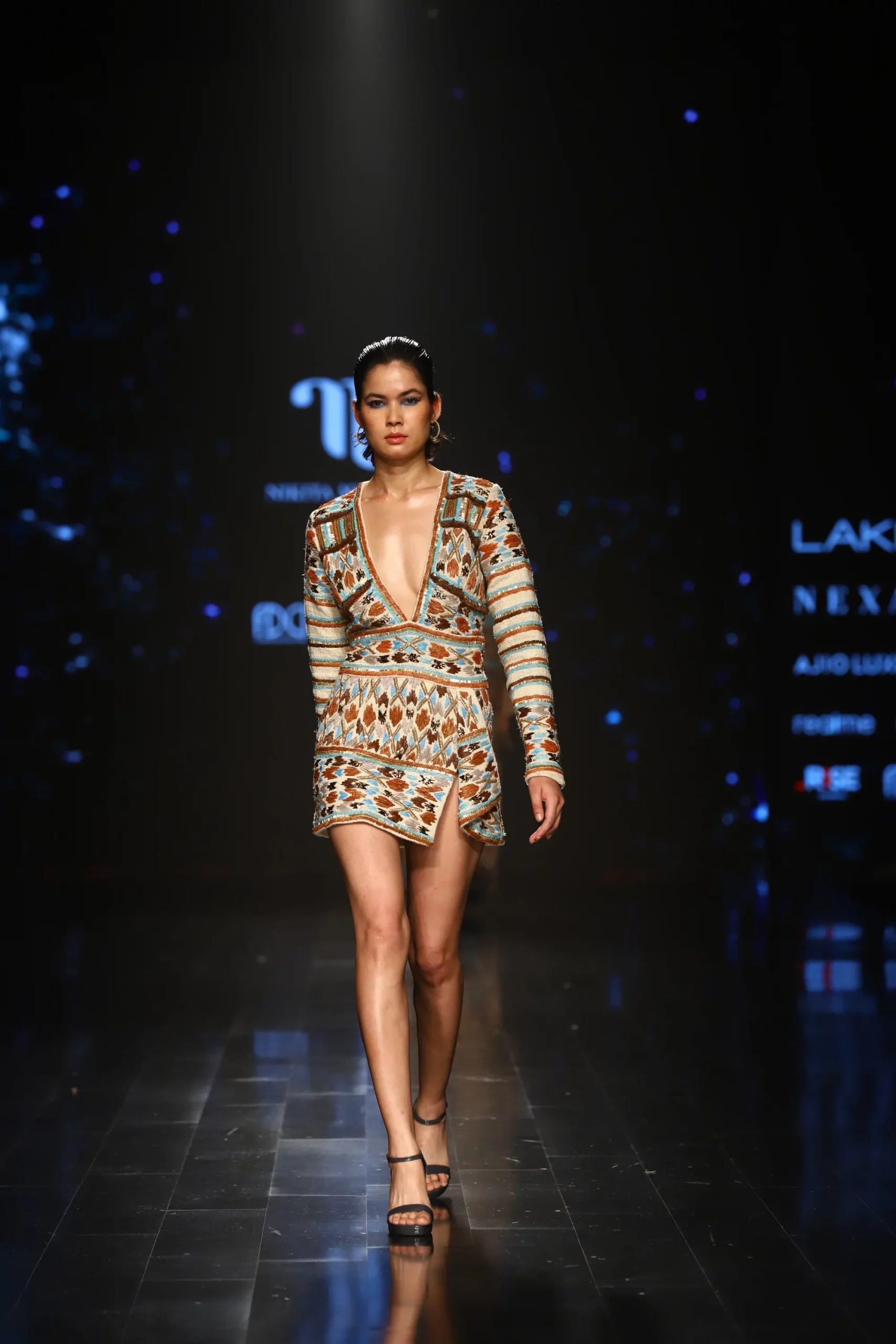 Nikita Mhaisalkar at the FDCI x Lakmé Fashion Week