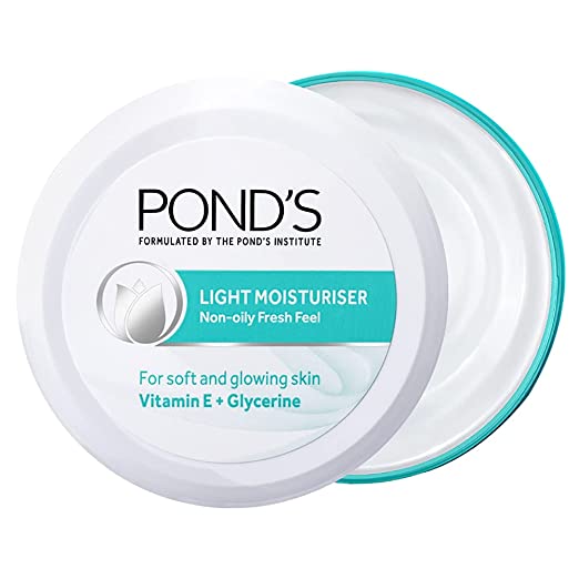 Ponds Light Moisturiser Non-Oily Fresh Feel With Vitamin E + Glycerine