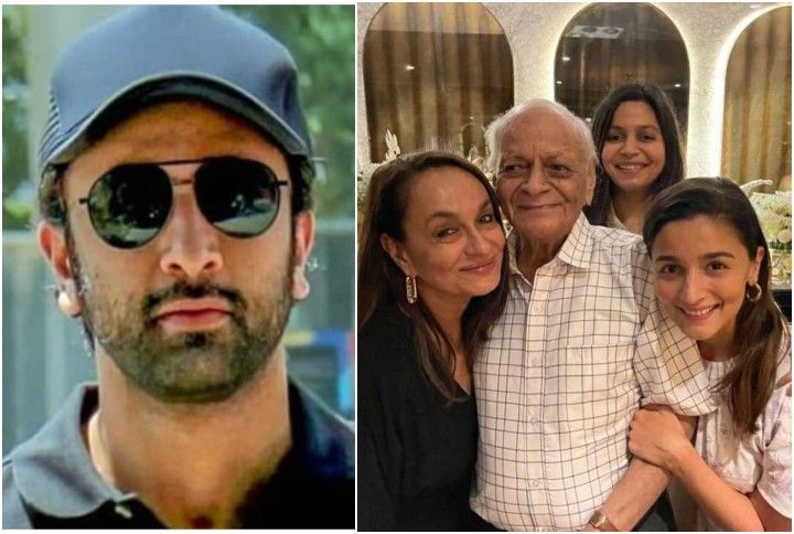 Ranbir Kapoor Joins Alia Bhatt &#038; Her Family For Her Grandfather’s 93rd Birthday Party