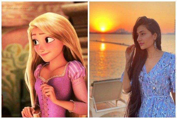 Princesses Rapunzel, Dhanashree Verma (Source: Instagram | @dhanashree9)