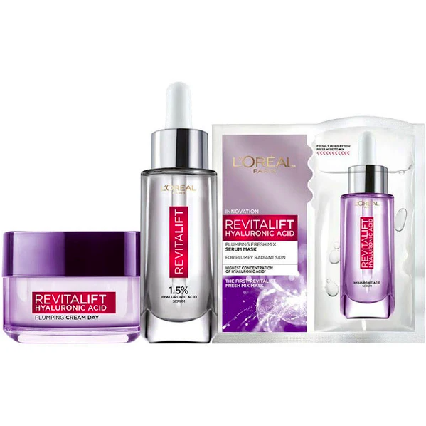 L'Oreal Paris Hydrated, Plump And Radiant Skin Kit (Source: www.nykaa.com)