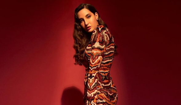 Nora Fatehi Makes Heads Turn In This Ravishing Sequined Dress