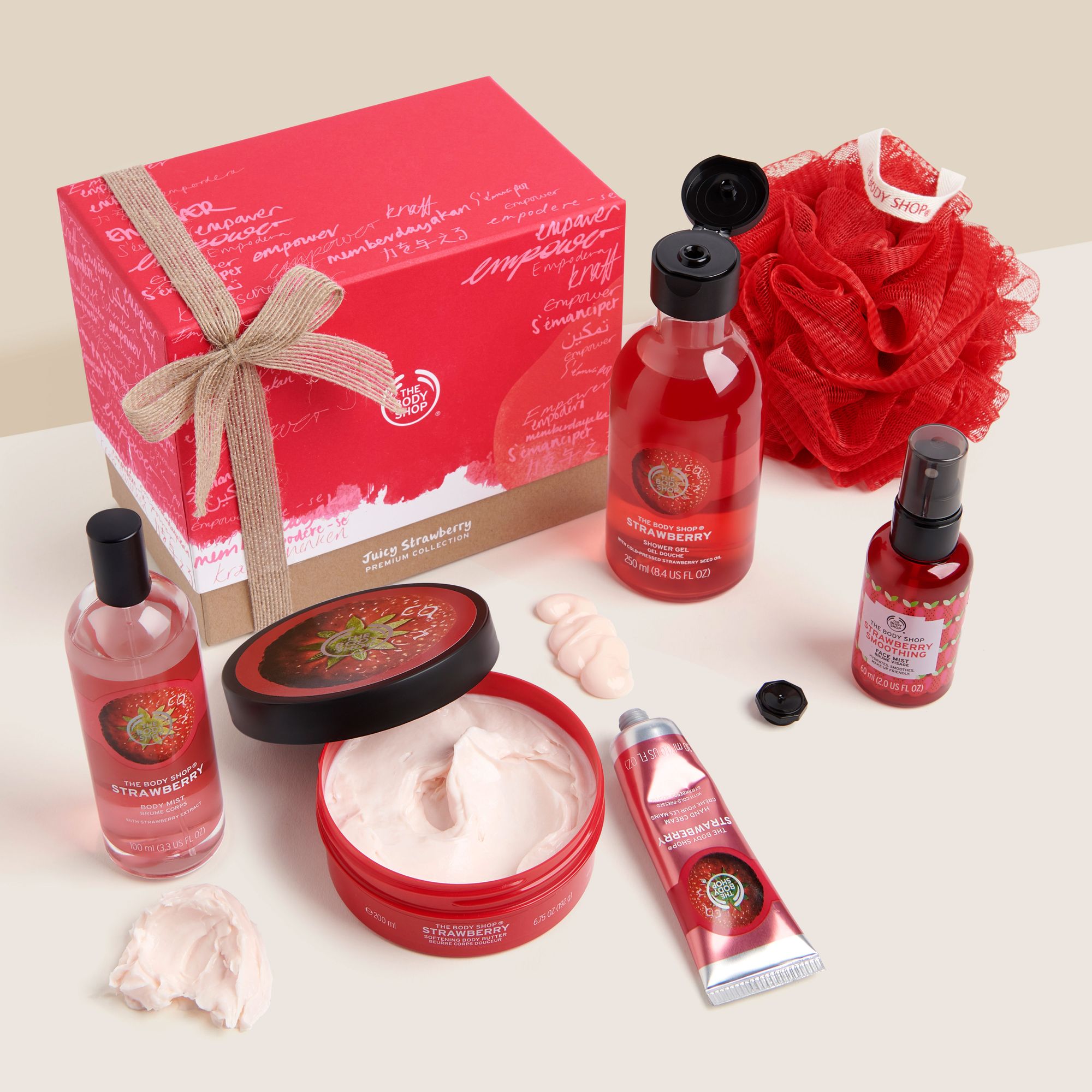 The Body Shop, Juicy Strawberry Premium Collection