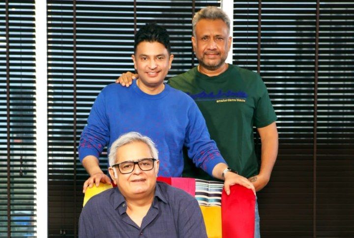Anubhav Sinha, Bhushan Kumar and Hansal Mehta
