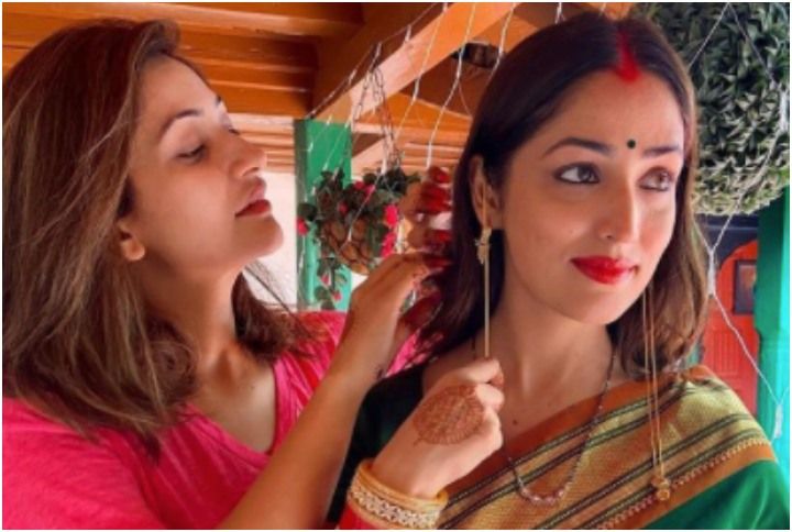 Newly-Wed Yami Gautam Shares Glimpses Of Her Sister Getting Her Ready During The Wedding