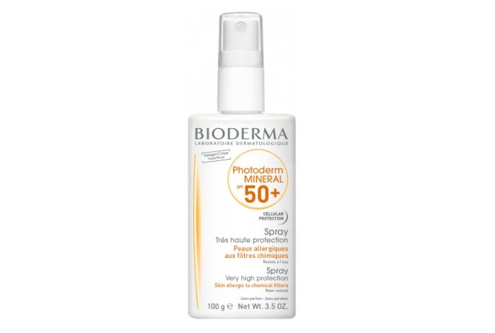 Bioderma, Photoderm Mineral Very High Protection Spray SPF50+ (source: wwww.bioderma.co.uk)