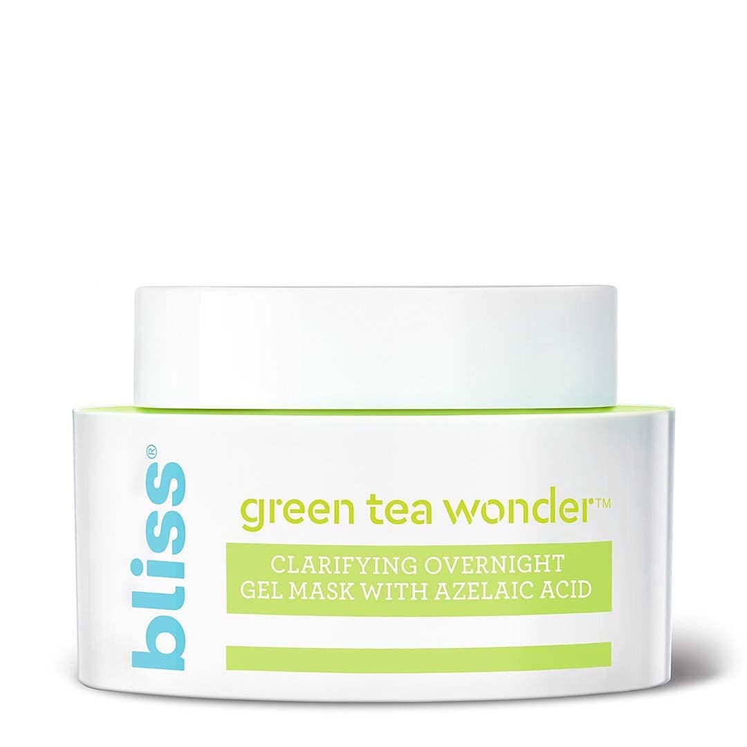 Bliss, Green Tea Wonder Clarifying Overnight Gel Mask (Source: www.amazon.com)