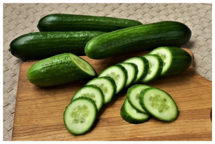 Cucumber slices (Source: www.shutterstock.com)