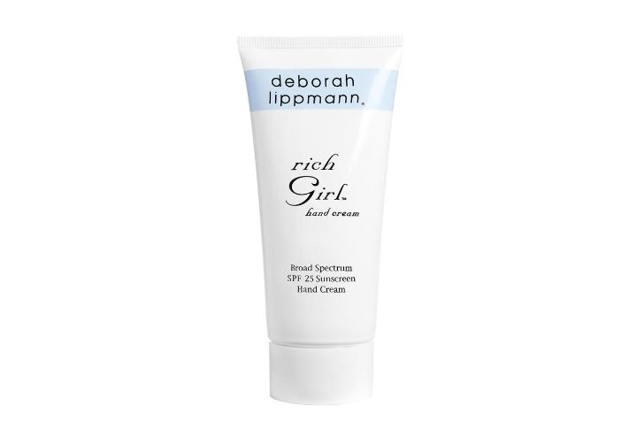 Deborah Lippmann, Rich Girl SPF 25 Hand Cream (source: www.deborahlippmann.com)