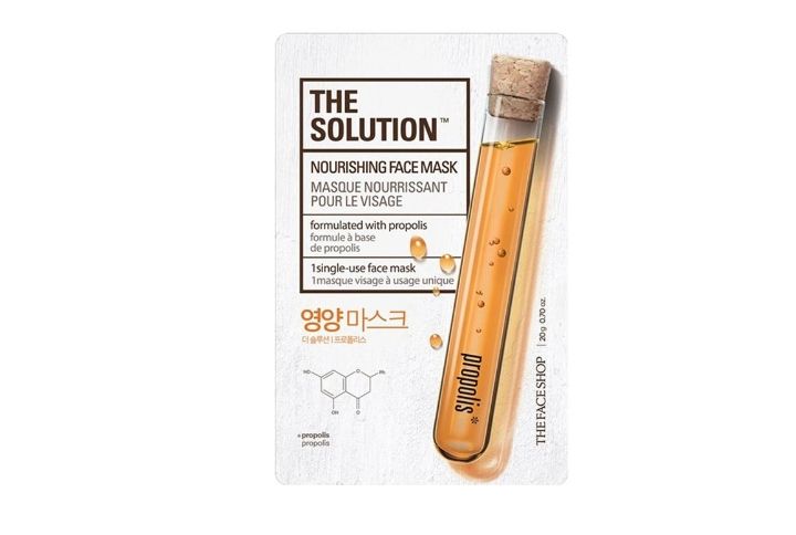 The Faceshop, The Solution Nourishing Face Mask (source: www.thefaceshop.in)