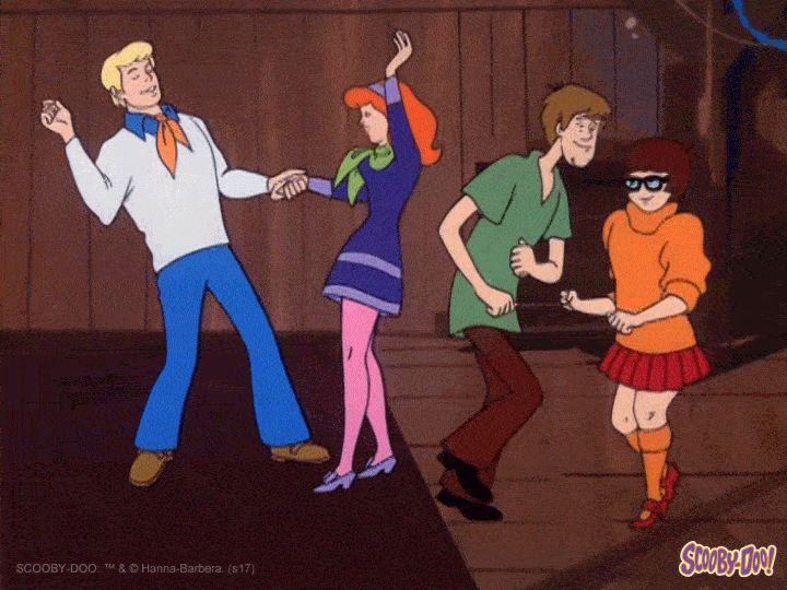 Dance Party GIF by Scooby-Doo - Find & Share on GIPHY