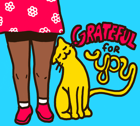 Cat Thank You GIF by GIPHY Studios Originals - Find & Share on GIPHY