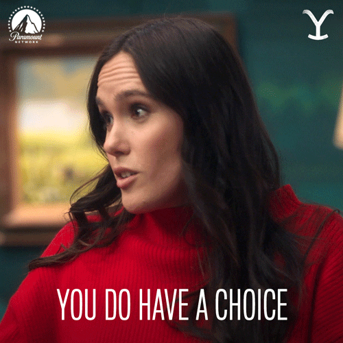 Deciding Paramount Network GIF by Yellowstone - Find & Share on GIPHY