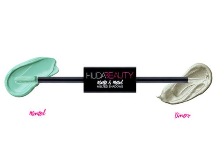 Huda Beauty, Matte & Metal Melted Shadows - Minted & Dinero | (Source: www.hudabeauty.com)