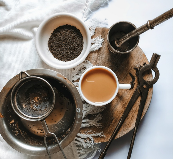 Tea Preparation (Source: Instagram |@chaloveganchai)