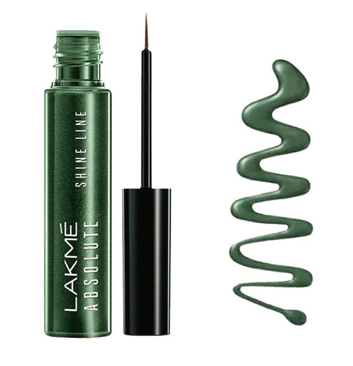 Lakmé, Absolute Shine Line Eye Liner In Sparkling Olive (source:www.lakmeindia.com)