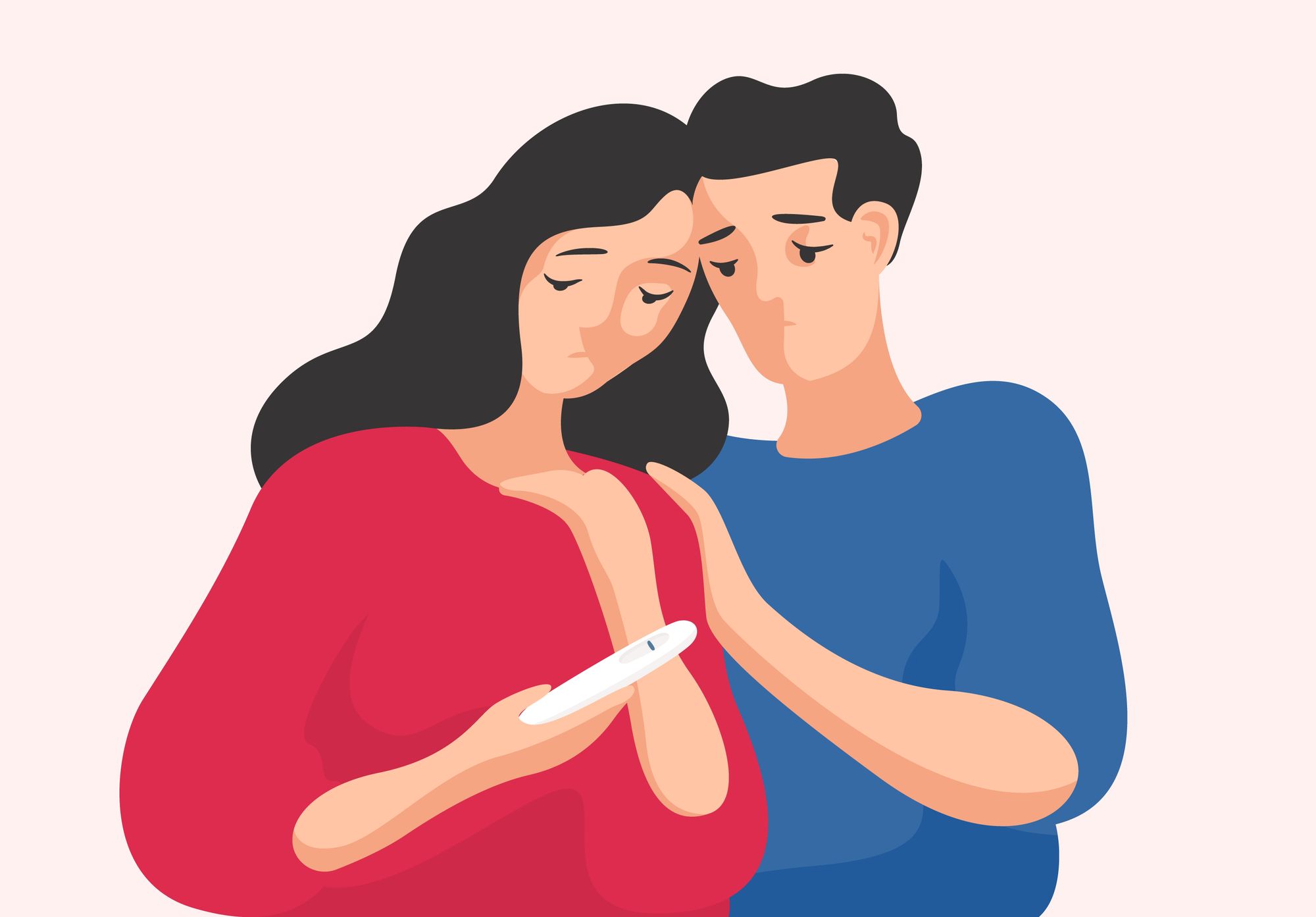 Couple holding a pregnancy test By GoodStudio | www.shutterstock.com