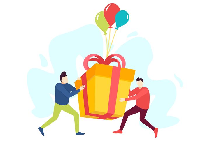 Gifting collaboration (Source: Shutterstock)