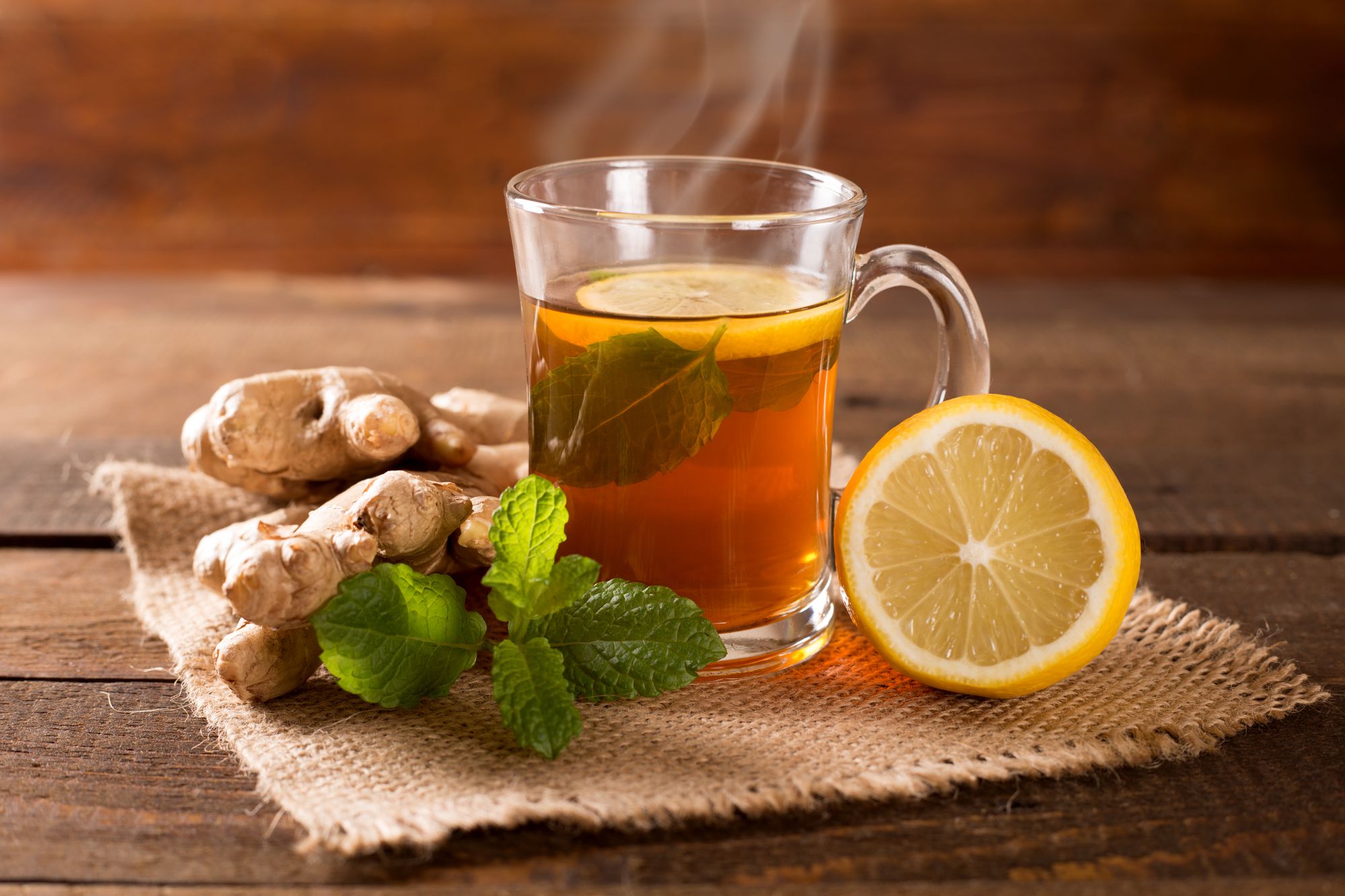 Ginger Lemon Tea By peterzsuzsa | www.shutterstock.com