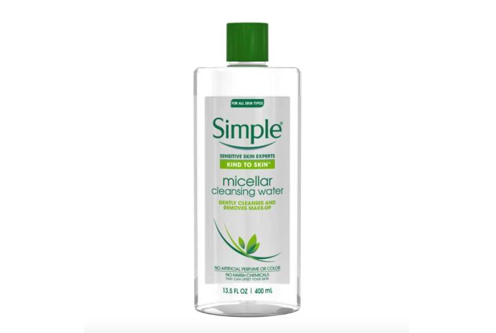 Simple, Micellar Cleansing Water (source: www.simpleskincare.com)