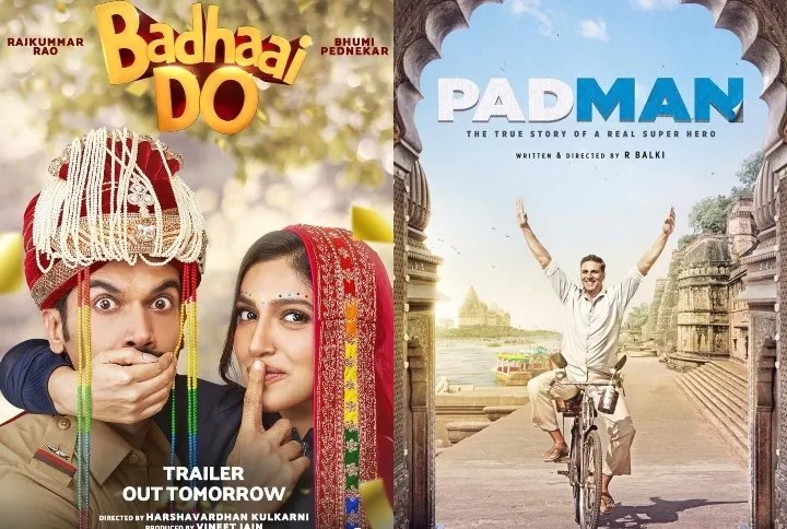 &#8216;Badhaai Do&#8217;, &#8216;Padman&#8217;, &#8216;Dostana&#8217; &#038; Other Films That Started Conversations In An Entertaining Way