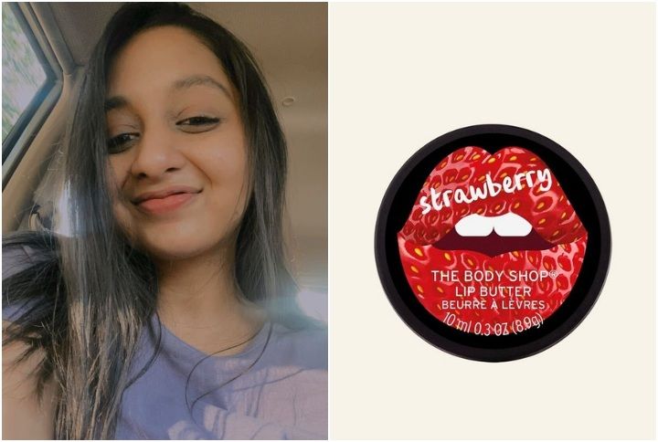 Suruchi Patwary, The Body Shop Strawberry Lip Butter | (source: www.thebodyshop.com)