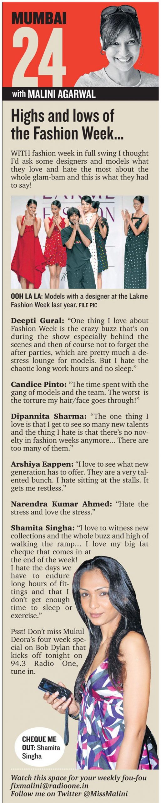 Fashion Week: Love &#038; Hate!
