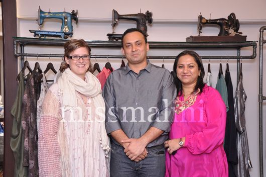 Meg Ryley, Mr. Vivek & Mrs. Mamta Gautam