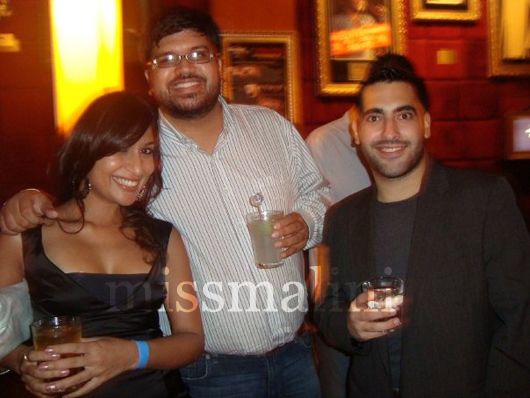 MissMalini, Karan Wadhera and Mike Melli