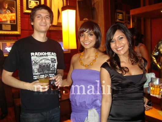 Steve Abraham, Juhi Pande and MissMalini (remember the pirate crew?)