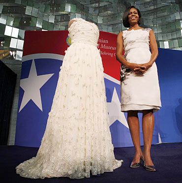 Michelle Obama in Prabal Gurung