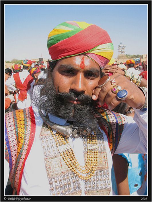 "Mooch nahi toh kuch nahi" Desert Festival, Jaisalmer