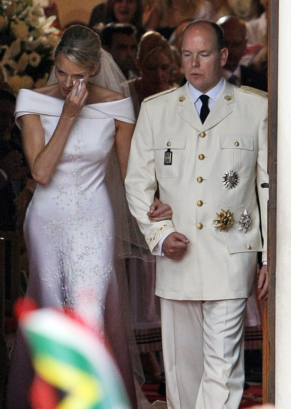 Monaco’s New Princess Charlene: Are Those Tears of Joy?