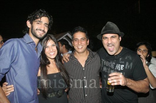 (far left) Gaurav Kapur