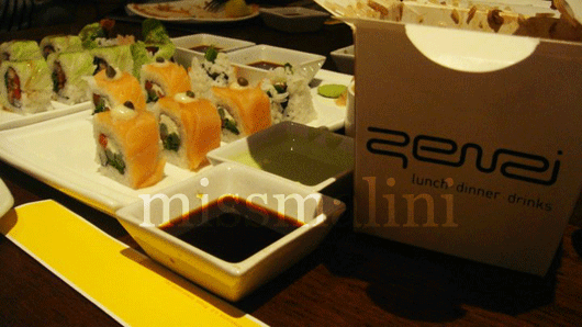 Sushi @ Zenzi, Bandra