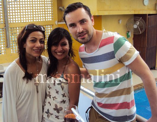 Tarana, MissMalini & a friend