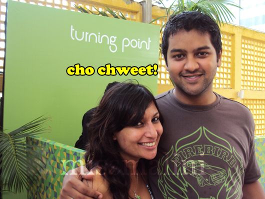 MissMalini and her fiance, Nowshad