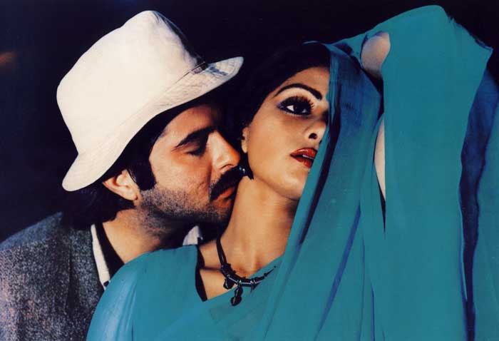 Anil Kapoor and Sridevi in Mir. India