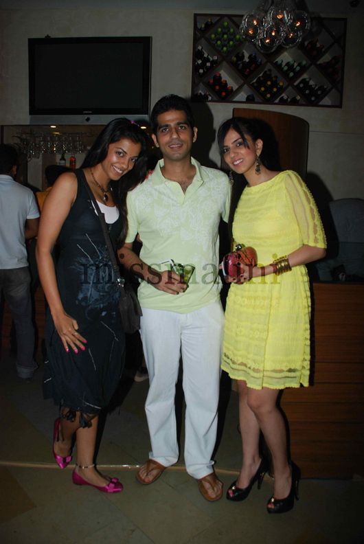 Mugdha Godse with Sidhharth and Nishka Lulla