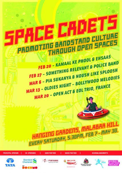 All Hail the Giant Space Cadets! (More live music in Mumbai for FREE!)