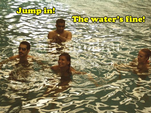 MissMalini and her pals have a super time in the pool