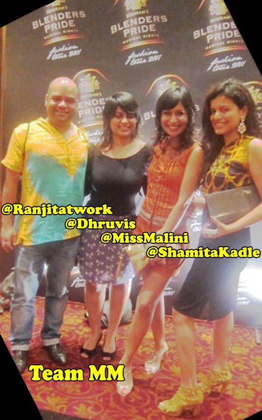 Your Celebrity Fix from the Blenders Pride Fashion Tour 2011
