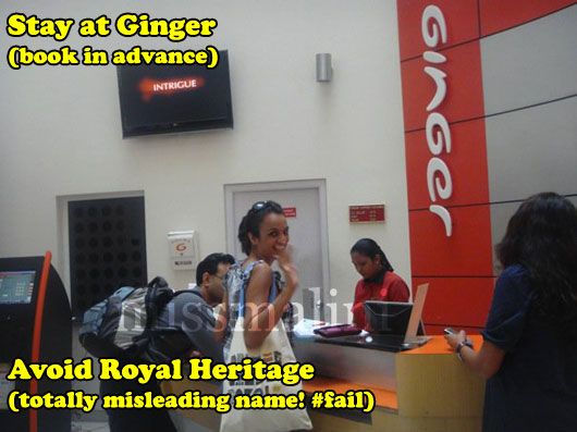 Ginger Hotels (12kms from the Sula Vineyard)